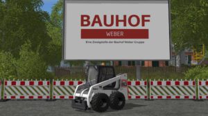 [LS17] Bobcat 863 Turbo mit Schaufel